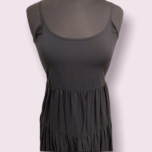 Nwt Black Ruffle Corset Lace Up Sexy Mini Dress - Picture 3 of 13